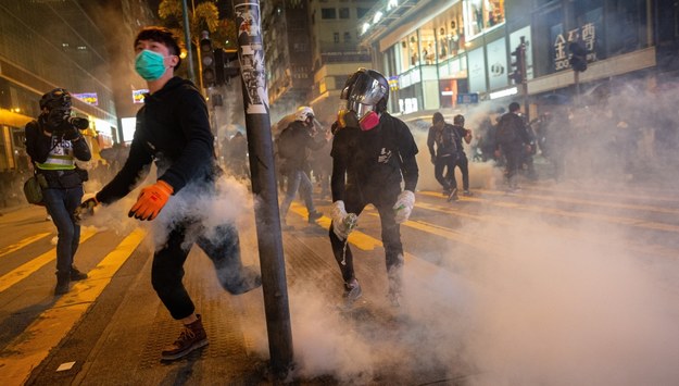 Kolejne protesty w Hong Kongu /JEROME FAVRE /PAP/EPA