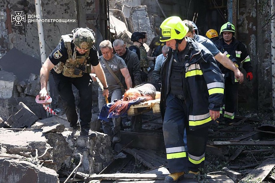 Kolejne rosyjskie ataki na ukraińskie miasta /HANDOUT/AFP/East News /East News