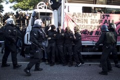 Kolejne starcia policji z antyglobalistami w Hamburgu
