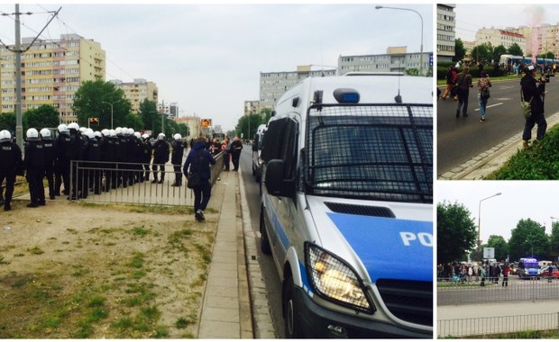 Kolejne starcia przed wrocławskim komisariatem policji, w którym zmarł 25-letni Igor S. 