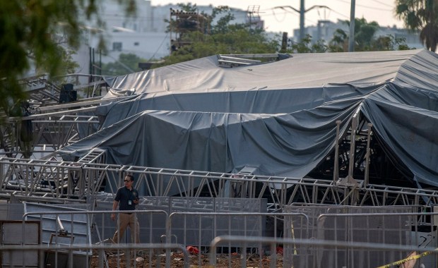 Kolejne takie wypadki w Meksyku. Sceny runęły podczas wieców