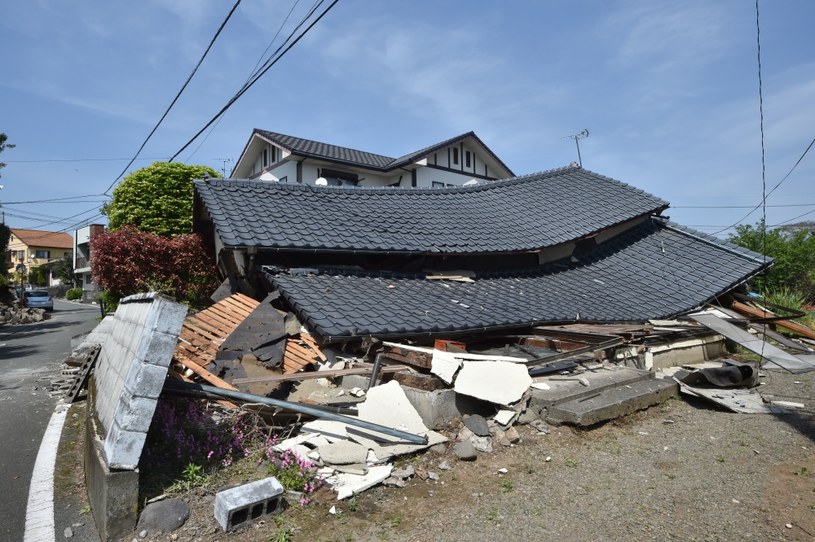 Kolejne trzęsienie ziemi w Japonii /KAZUHIRO NOGI /AFP