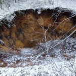 Kolejne zapadlisko w Bolesławiu. "Ludzie są zaniepokojeni"