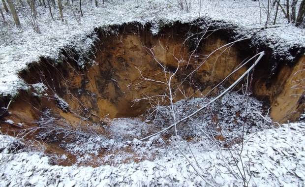 Kolejne zapadlisko w Bolesławiu. "Ludzie są zaniepokojeni"