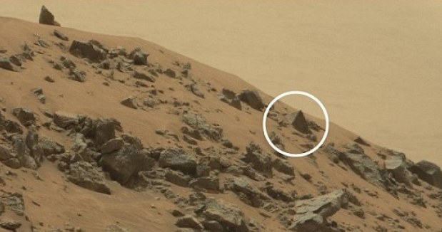 Kolejne złudzenie czy dowód na to, że na Marsie istniała kiedyś zaawansowana cywilizacja? /NASA