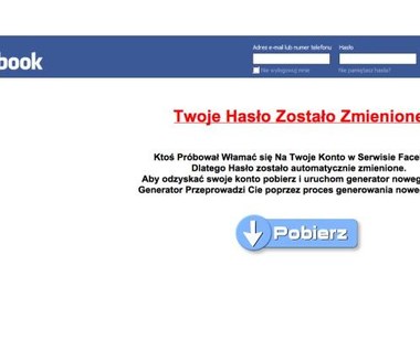 Kolejny atak na polskich użytkowników Facebooka