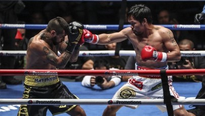 Kolejny bokserski pas dla Manny'ego Pacquiao