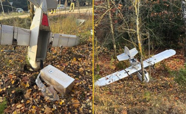 Kolejny dron z Białorusi przechwycony przez służby. Nowy sposób przemytników