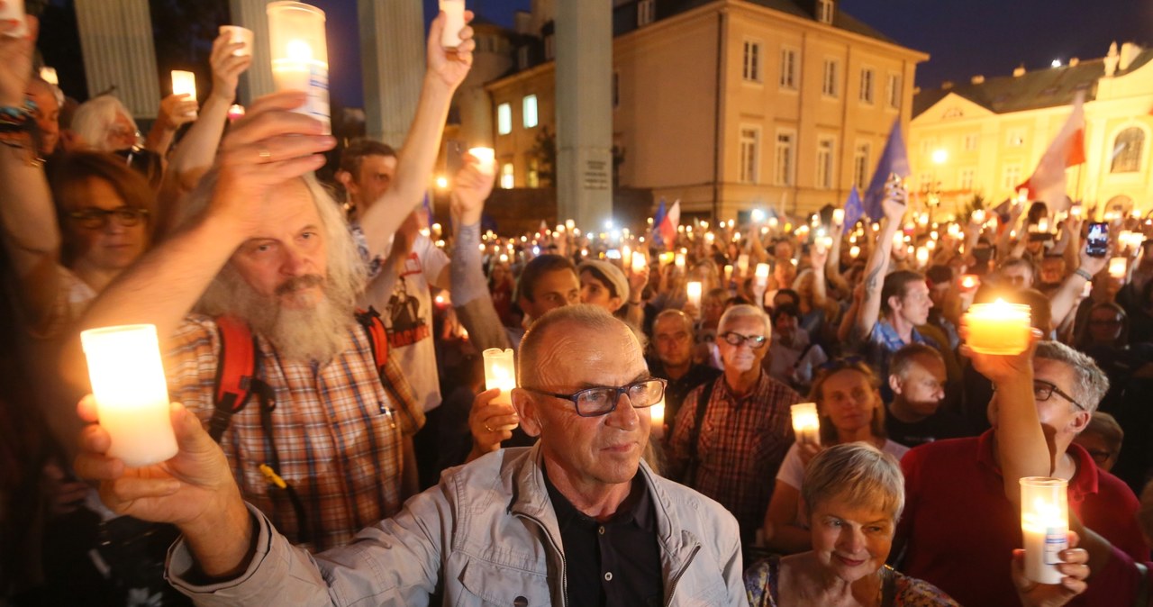 Kolejny dzień protestów w Warszawie