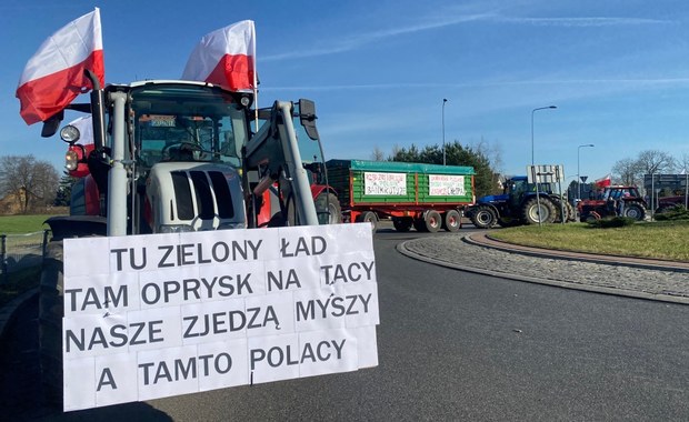 Kolejny dzień rolniczych protestów