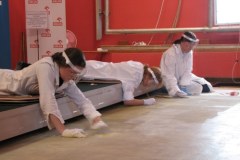 Kolejny etap prac konserwatorskich przy  "Bitwie pod Grunwaldem"