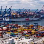Kolejny gigant w gdańskim Baltic Hub. Największy taki kontenerowiec świata