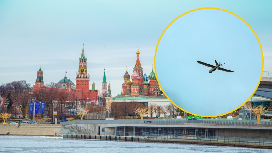 Kolejny masowa atak dronów na Moskwę. W mieście słychać eksplozje /Shutterstock