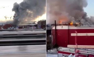 Kolejny pożar w Rosji. Płonęły magazyny białoruskiej fabryki