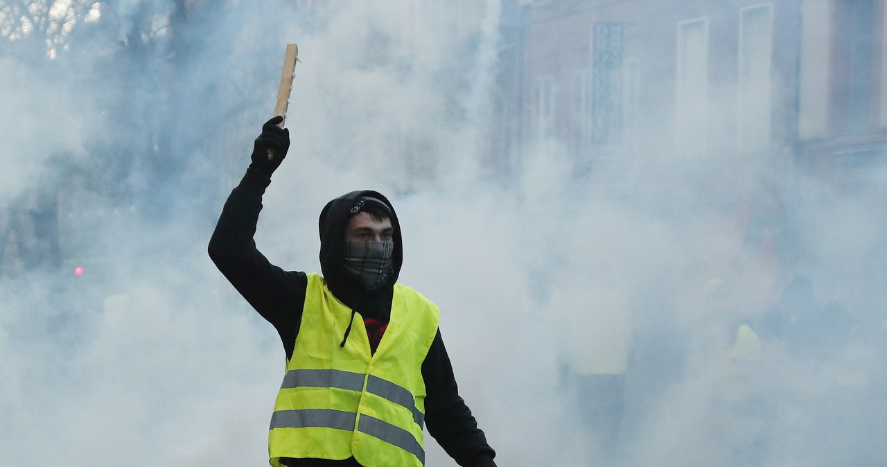 Kolejny protest "żółtych kamizelek"