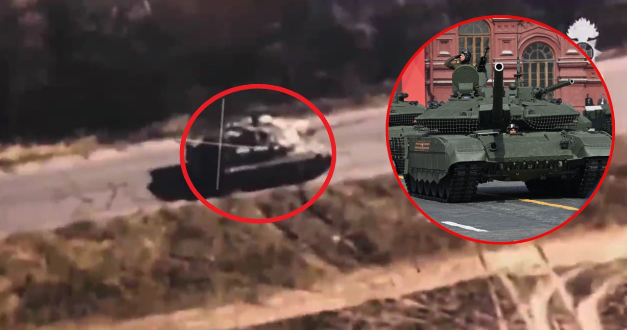 Kolejny rosyjski superczołg T-90M został rozerwany na strzępy /@UAWeapons /Twitter