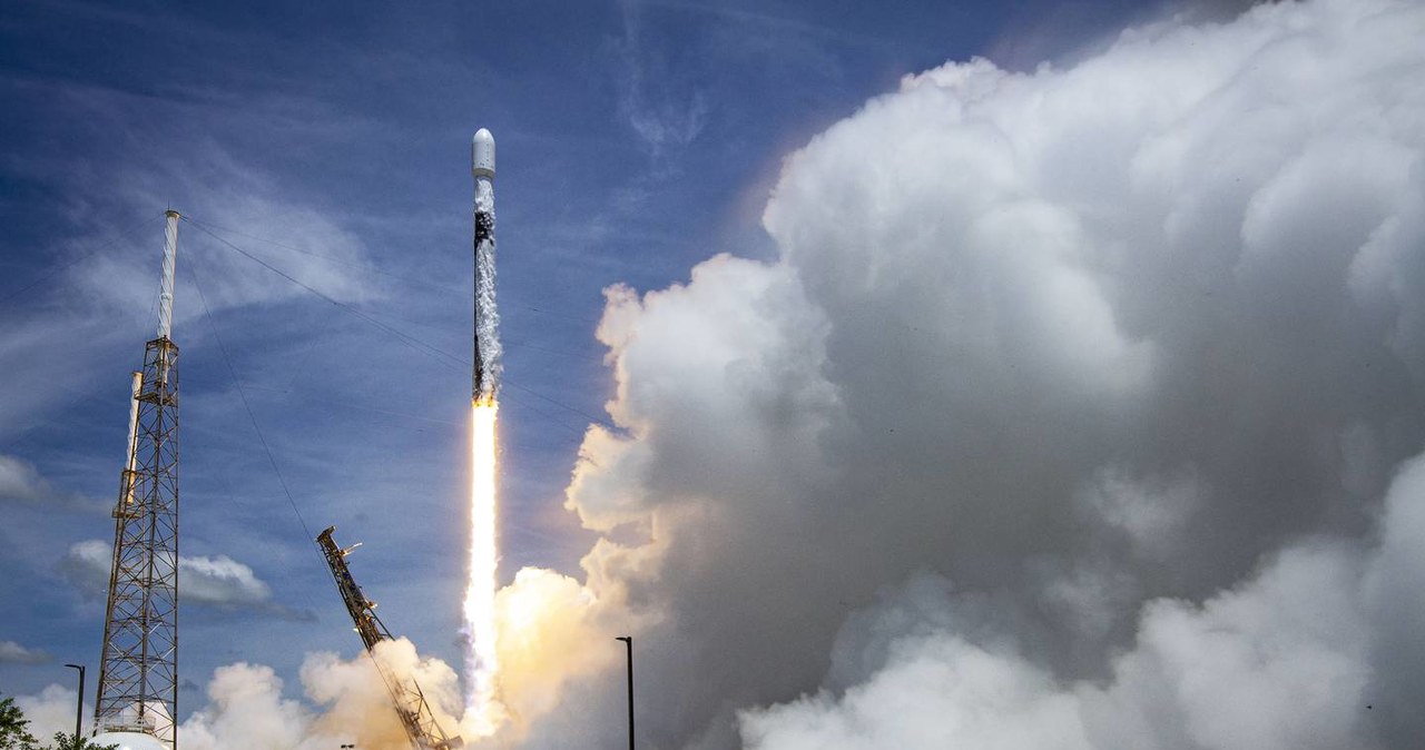 Kolejny satelita GPS III wynoszony rakietą SpaceX /materiały prasowe