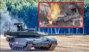 Kolejny T-90M Proryw-3 zniszczony. Tak płonie „cudowny czołg” Putina