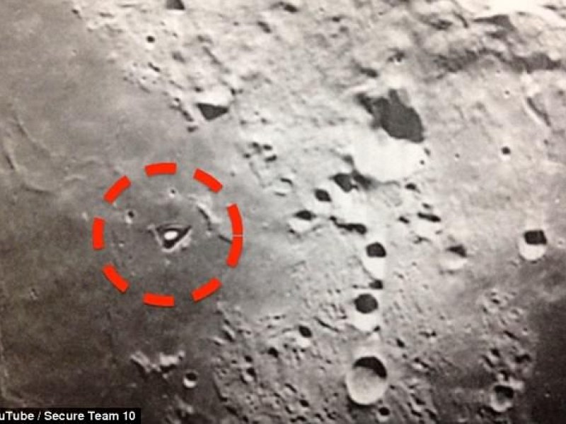Kolejny tajemniczy obiekt na powierzchni Księżyca /YouTube