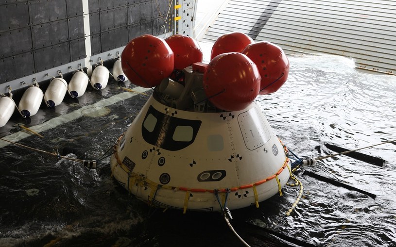 Kolejny udany test wodowania statku kosmicznego Orion /NASA