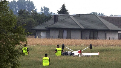 Kolejny wypadek samolotów. Tym razem w Jedlińsku