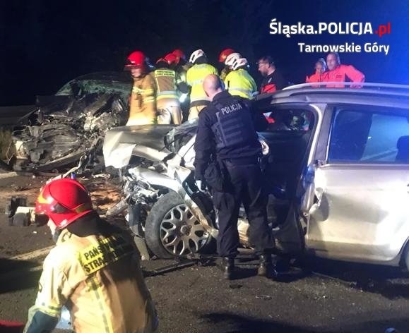 Kolejny wypadek, zderzenie z udziałem uprowadzonego auta /Policja Śląska /Policja