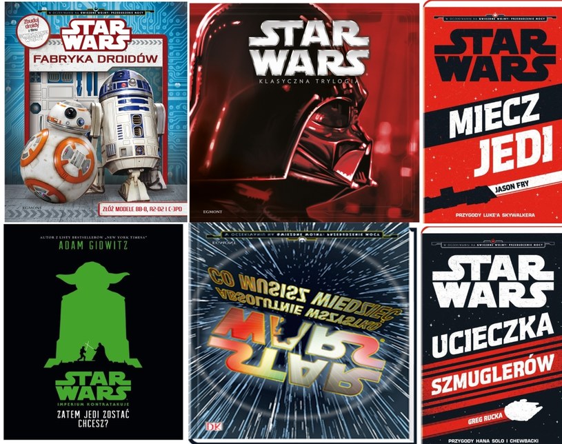 Kolekcja książek Star Wars od EGMONT /materiały prasowe