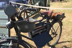 Kolekcja rowerów z okresu międzywojennego używanych przez plutony rozpoznania Wojska Polskiego