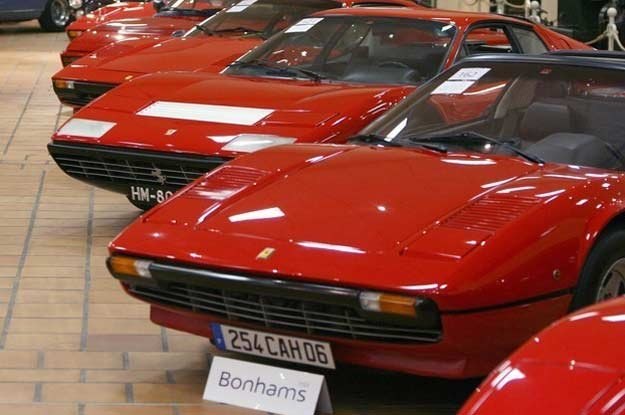 Kolekcja samochodów Ferrari /AFP