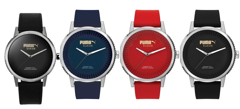 Kolekcja zegarków Puma Suede /materiały prasowe
