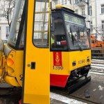 zderzenie tramwajów Kolizja tramwajów w Warszawie. Są poszkodowani