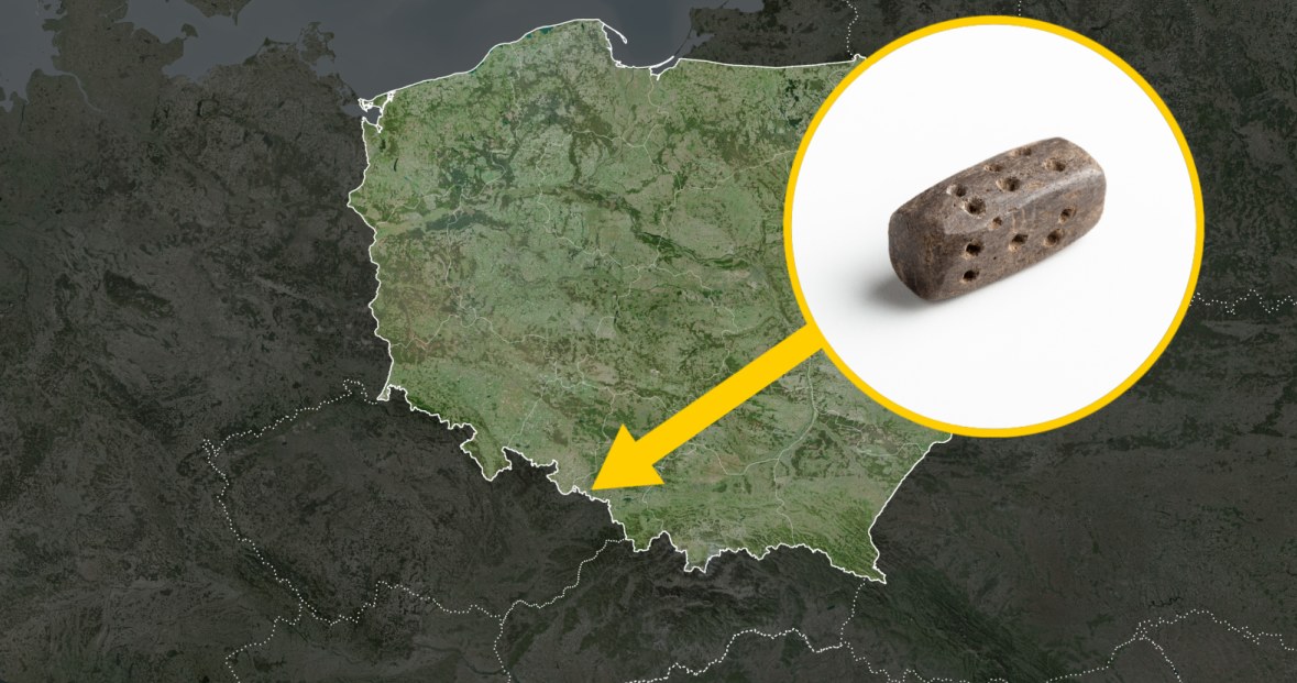 Koło Raciborza odnaleziono niezwykłą celtycką kostkę do gry. Artefakt jest najstarszym tego typu obiektem w Polsce /Facebook: Muzeum Śląskie /123RF/PICSEL