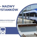 Kołobrzeg szuka nazw dla planowanych przystanków kolejowych