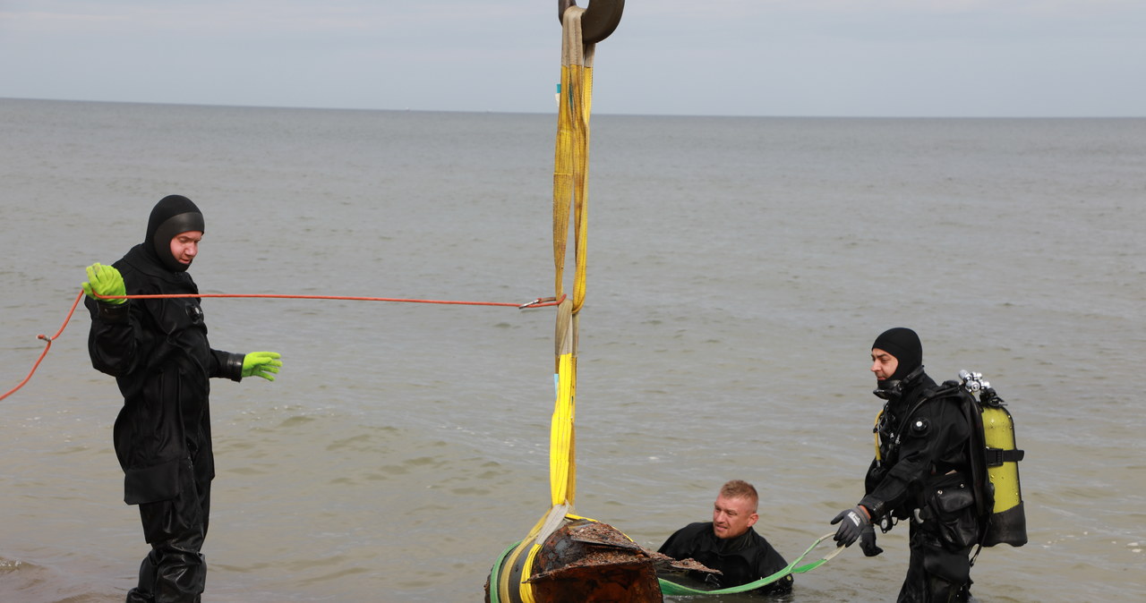 Kołobrzeg: Usuwanie niewybuchów z Bałtyku