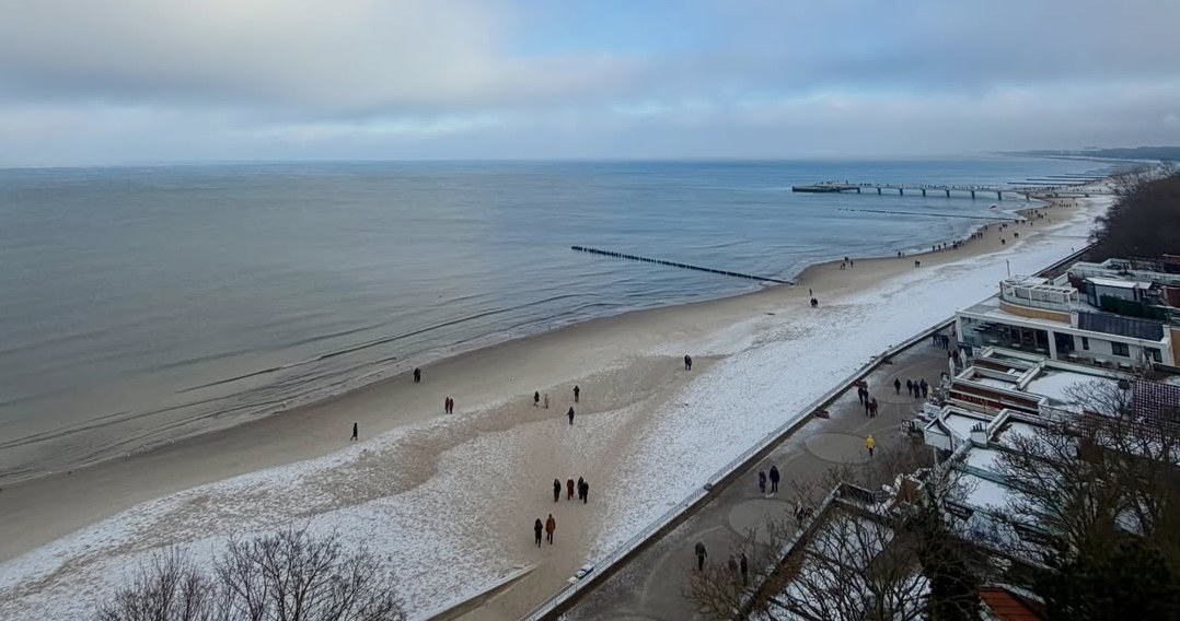 Колобжег - цей морський курорт ідеально підходить для зимового відпочику /Domena publiczna