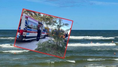 Koloniści tonęli w morzu na niestrzeżonej plaży. O krok od tragedii w Łebie
