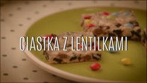 Kolorowe ciastka z lentilkami