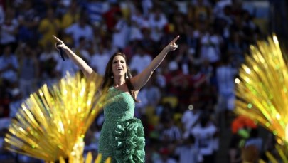 Kolorowe widowisko na zakończenie mundialu