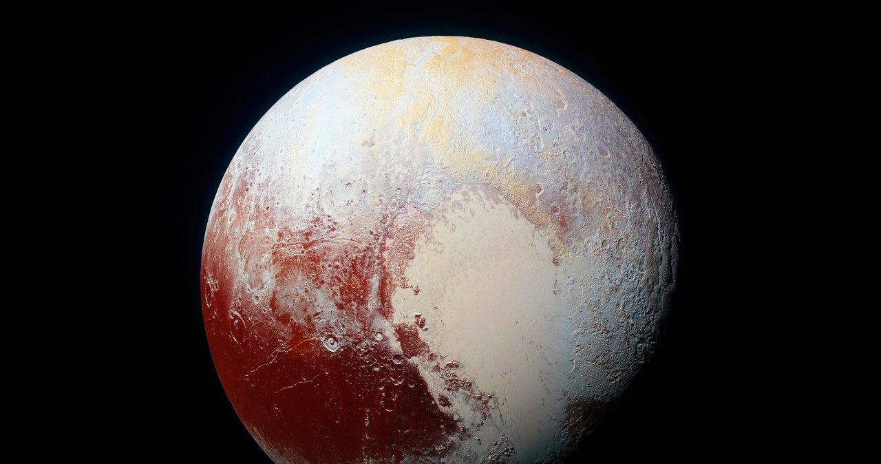 Kolorowy widok Plutona /123RF/PICSEL