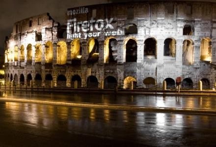 Koloseum i Firefox /materiały prasowe