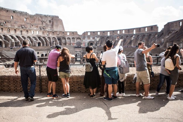 Nastolatek próbował ukraść kawałek muru Koloseum