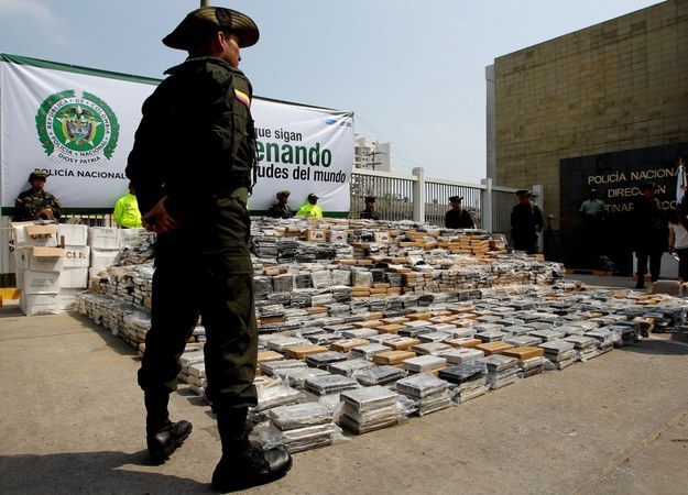 Kolumbia jest jednym z największych światowych producentów kokainy /Leonardo Muńoz /PAP/EPA