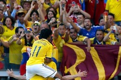 Kolumbijczycy w euforii po wygranym meczu z Grecją