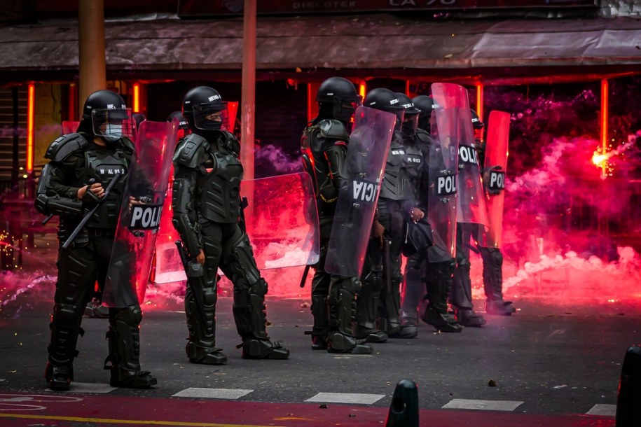Kolumbijska policja (zdjęcie poglądowe) /Shutterstock