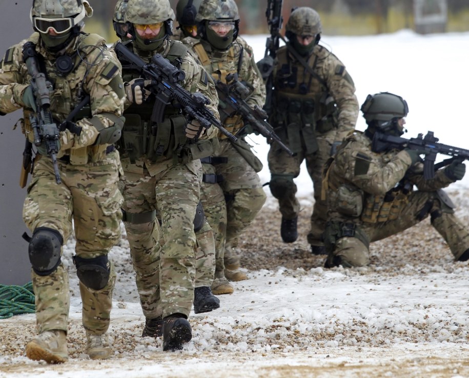 Komandosi na zdjęciu ilustracyjnym / 	Andrzej Grygiel    /PAP