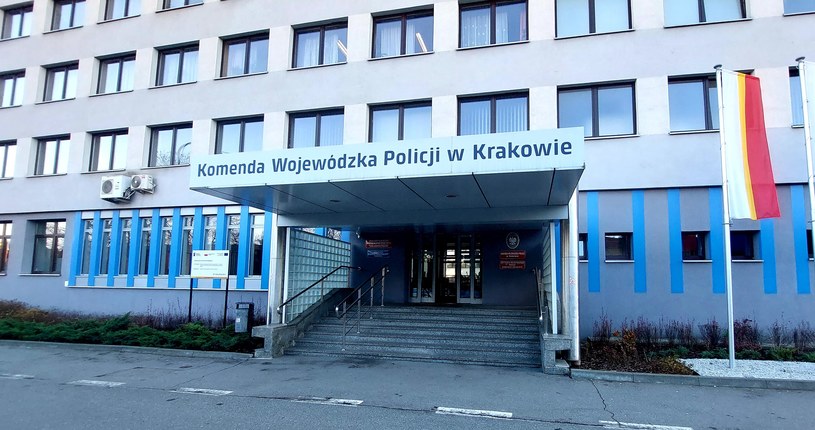 Komenda Wojewódzka Policji w Krakowie /Dawid Serafin /INTERIA.PL