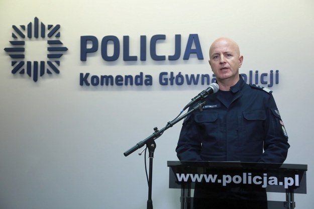 Komendant Główny Policji gen. insp. dr. Jarosław Szymczyk / 	Jakub Kamiński    /PAP
