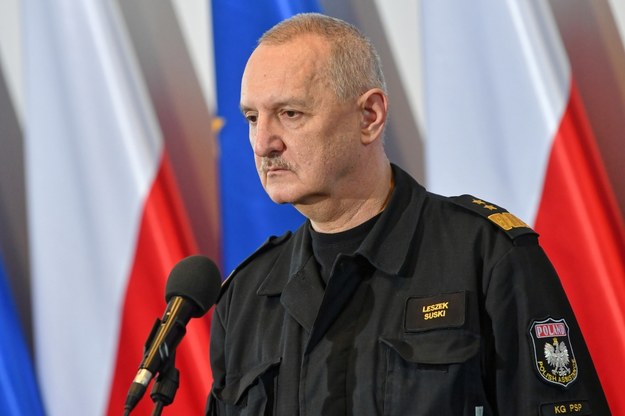 Komendant główny PSP poinformował jak szybko strażacy pojawili się na miejscu tragedii /Bartłomiej  Zborowski /PAP
