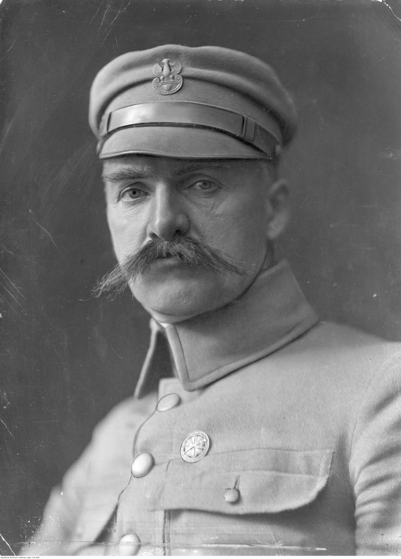 Komendant Józef Piłsudski /Z archiwum Narodowego Archiwum Cyfrowego