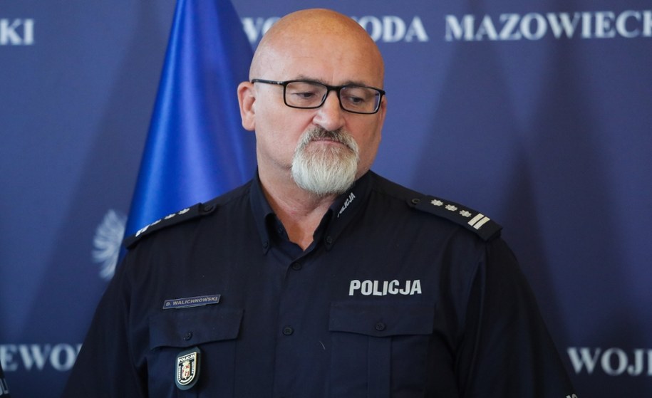Komendant stołeczny policji inspektor Dariusz Walichnowski /Tomasz Gzell /PAP